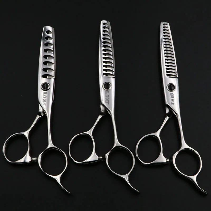 Профессиональные Парикмахерские ножницы Black Knight 6 дюймов 8/14/18 зубцов | Красота и