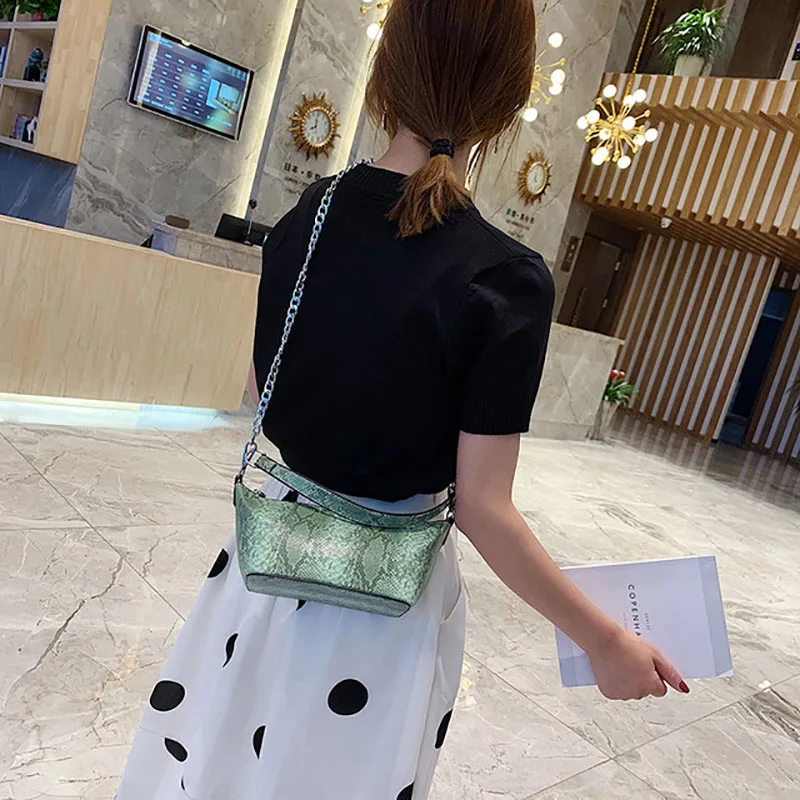 2019 модные туфли со змеиным узором вечерняя сумочка для женщин сумки на плечо