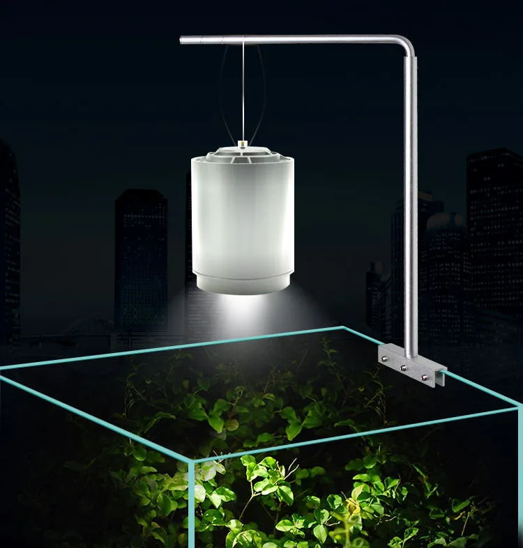 Светодиодный светильник для аквариума подвесной комплект металлический