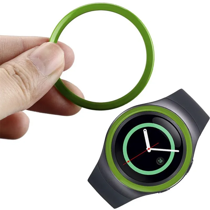 Gear S2 ремешок для часов защитные аксессуары для samsung gear S2 Samrt часы модный Цветной силиконовый защитный чехол защитный экран