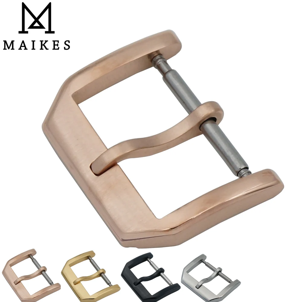 MAIKES Высококачественная Пряжка из нержавеющей стали 316L с матовой отделкой