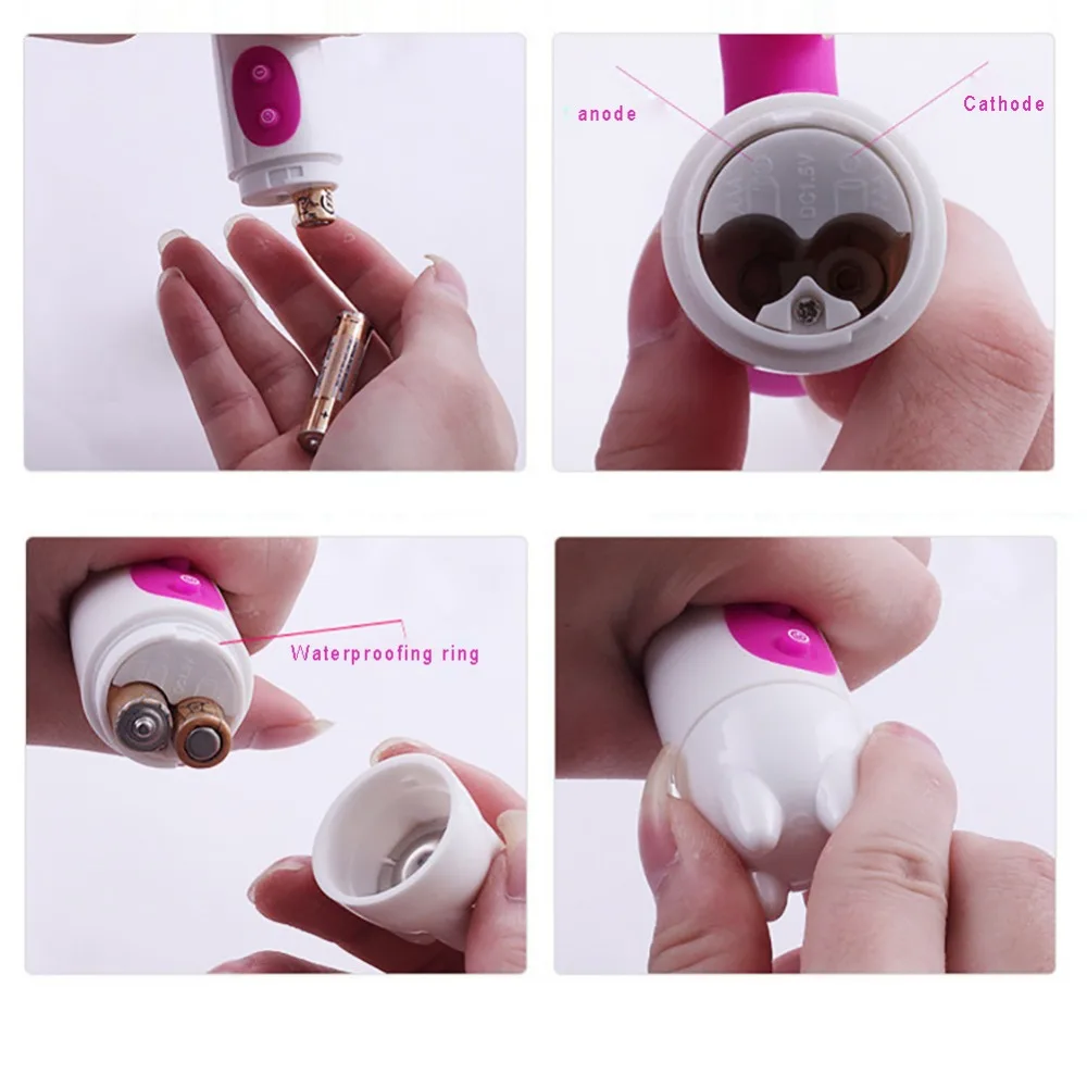 Женский G Spot двойной вибратор силиконовый AV Массажная палочка игрушка для