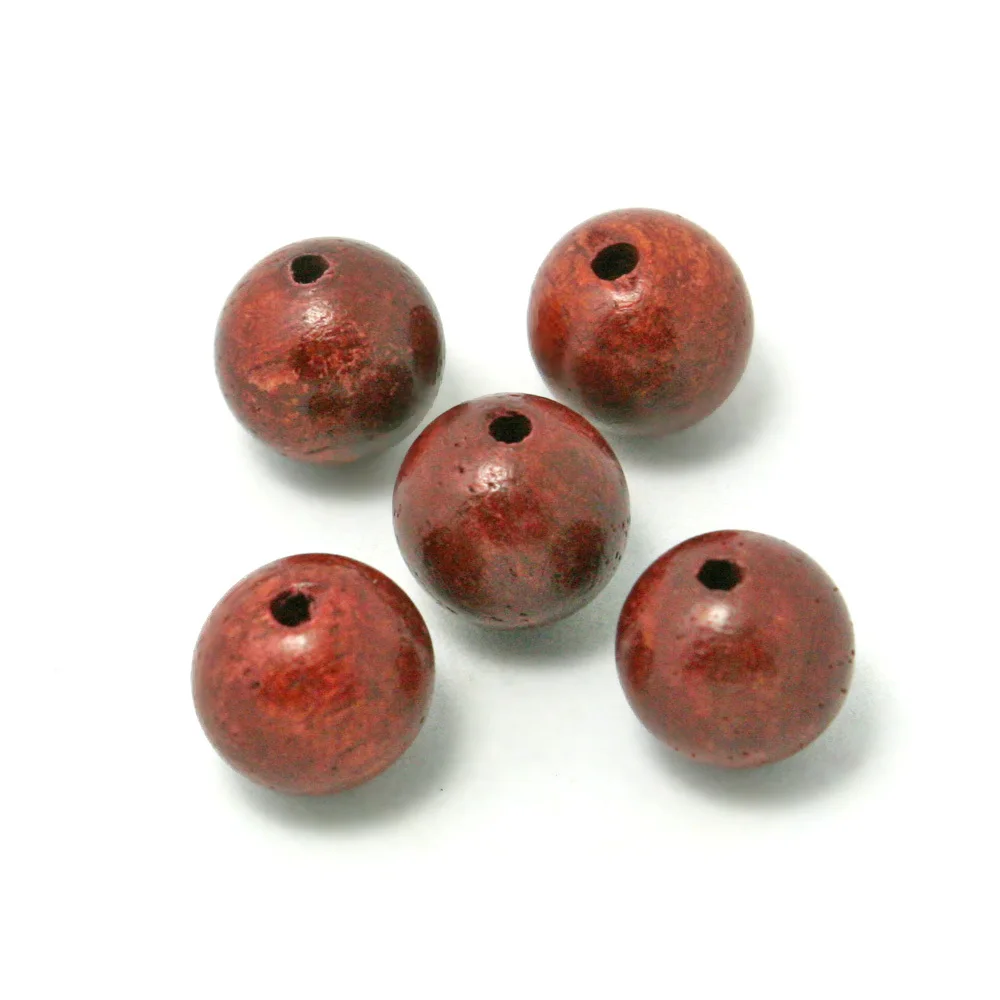 Бесплатная доставка 100 шт./лот 8 мм натуральный шар Сиам палисандр деревянные