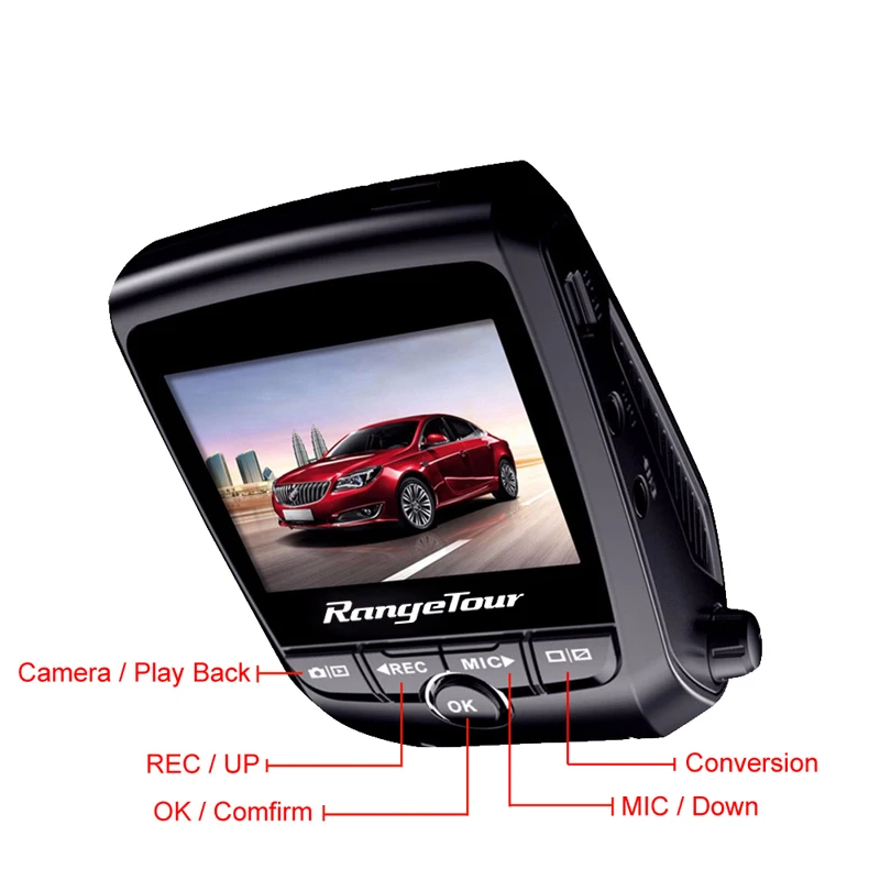 Range Tour F7 Автомобильный видеорегистратор видеокамера Novatek 96650 черный ящик Full HD 1080 P