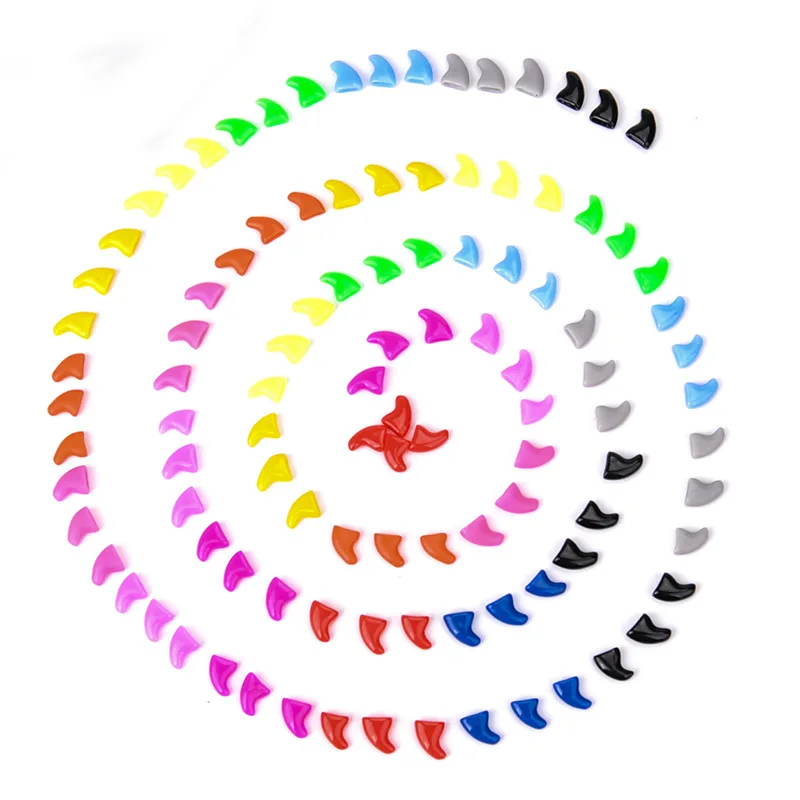 Цветной специальный чехол для кошачьих Ногтей Устойчивый к царапинам коготь