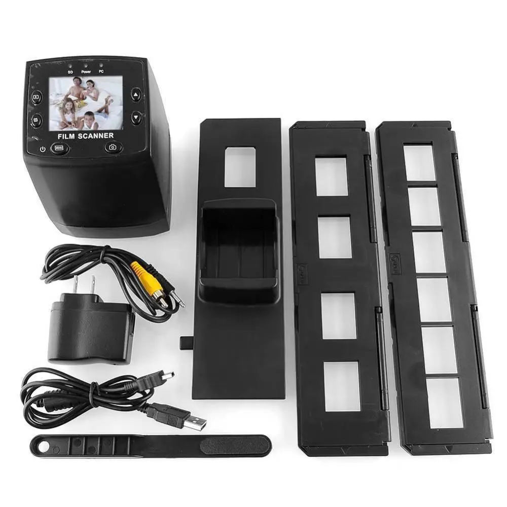 Пленочный сканер 2 4 TFT lcd с высоким разрешением отрицательная пленка слайдер