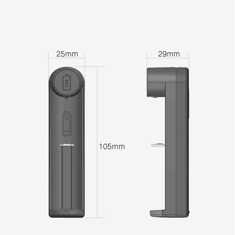 Универсальное зарядное устройство USB для аккумуляторов 3 7 В 18650 26650 16340 14500 10440 18500