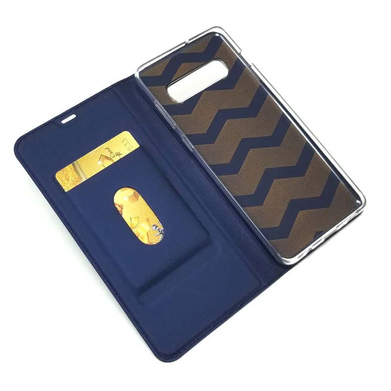 Fashion Case For Samsung S10 Plus Leather Wallet Cover Flip Cases Hoesjes Fundas Para MobilePhone Accessories Galaxy S10Plus | Мобильные