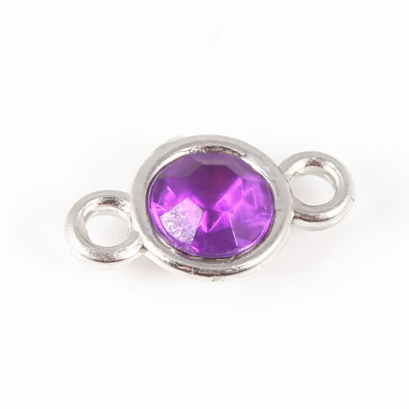 Смешанные 9 цветов подвески из камня на день рождения для самостоятельного