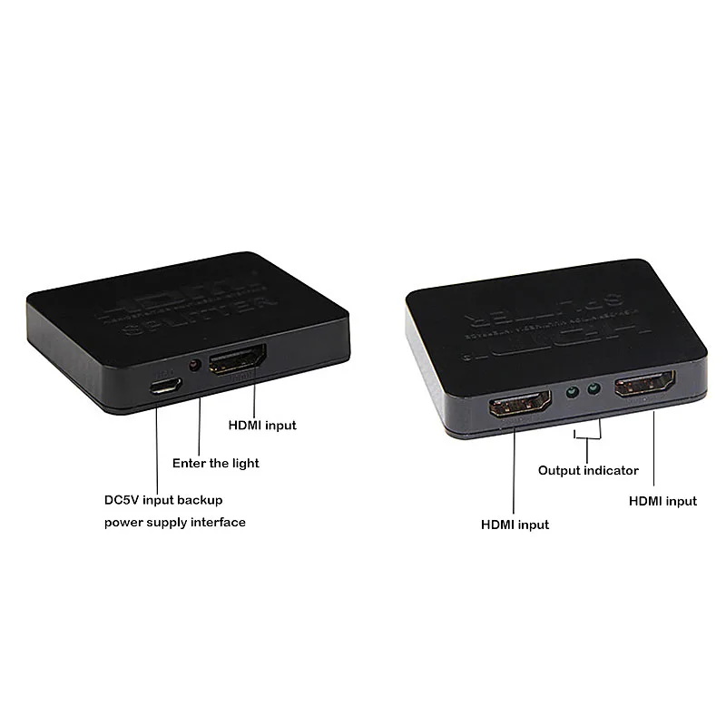 HDMI Разделение тер Full HD 1080 P видео коммутатор HDCP 4 К 1X2 1 в 2 усилитель двойной Дисплей