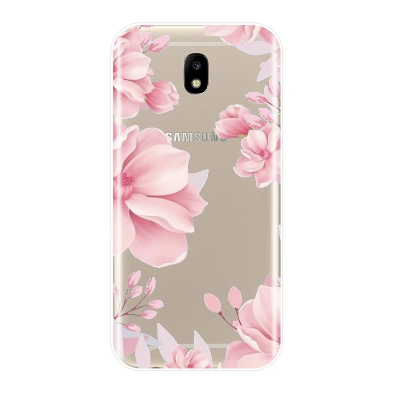 ТПУ розовый чехол для телефона Samsung Galaxy J3 J5 J7 2015 2016 2017 J4 J6 J8 Plus 2018 силиконовый J2