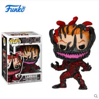 FUNKO POP официальный Venom Eddie Железный человек Капитан Америка Халк тема Виниловая