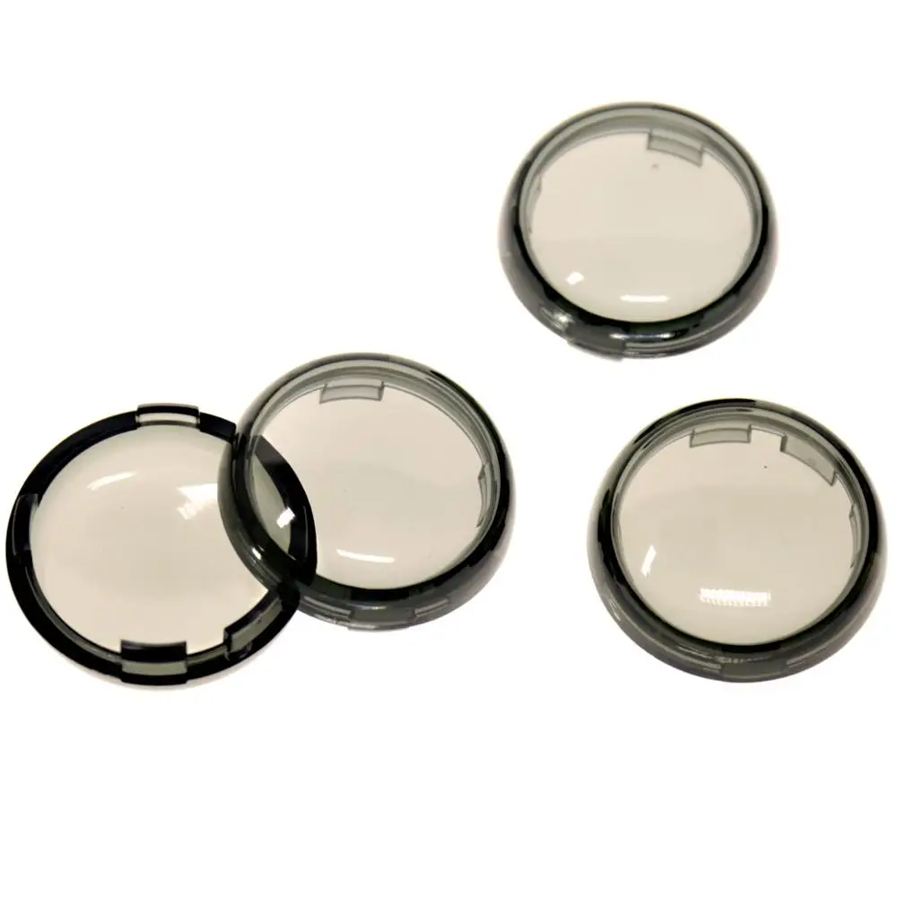 4PCS Крышки линзы указателей поворота для Harley Sportster 883 1200 Touring Road King Dyna Heritage Softail.