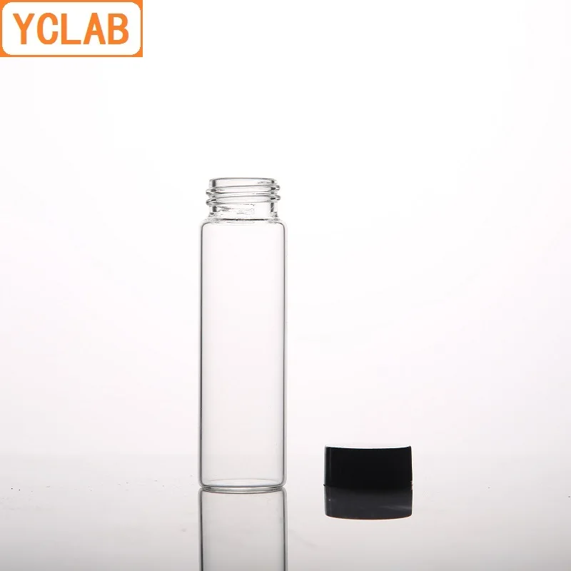YCLAB 100 шт 5 мл стеклянная бутылка для образцов сыворотка прозрачный винт с