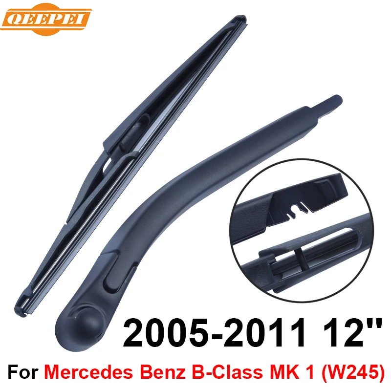 QEEPEI Задняя щетка стеклоочистителя и рычаг для Mercedes B Class MK 1 (W245) 2005 2011 12 'Ƌ дверей