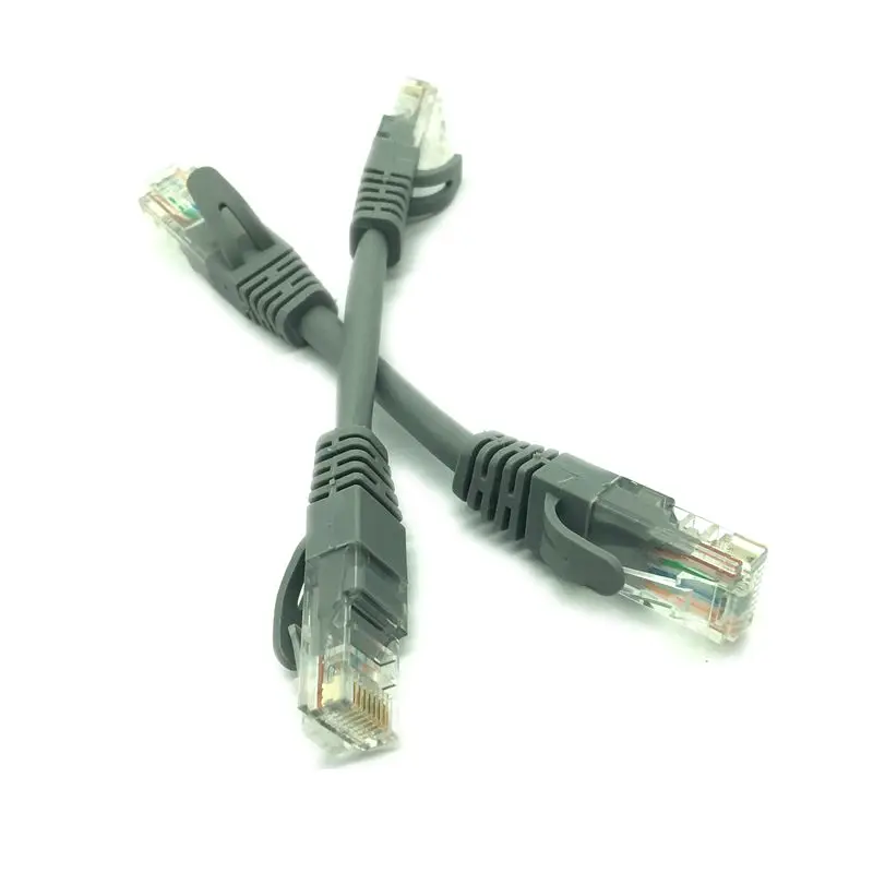 

CAT5e UTP Rede Ethernet a Cabo Macho para Macho RJ45 Patch LAN cable, pela Com Numero De Rastreament 10cm 0.1m
