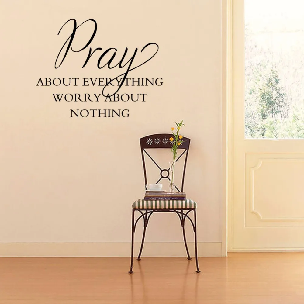 Английская Библия Наклейки на стены молитвенные Резные Декоративные наклейки со