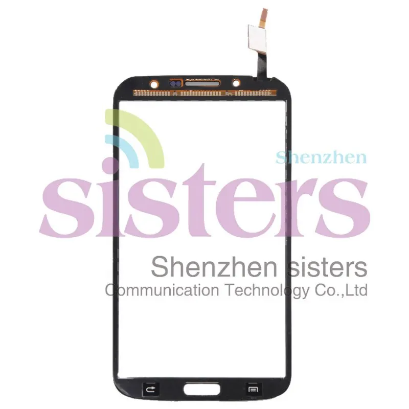 Темно-синий/белый сенсорный экран дигитайзер сменная панель для Samsung Galaxy Mega 6 3 i9200