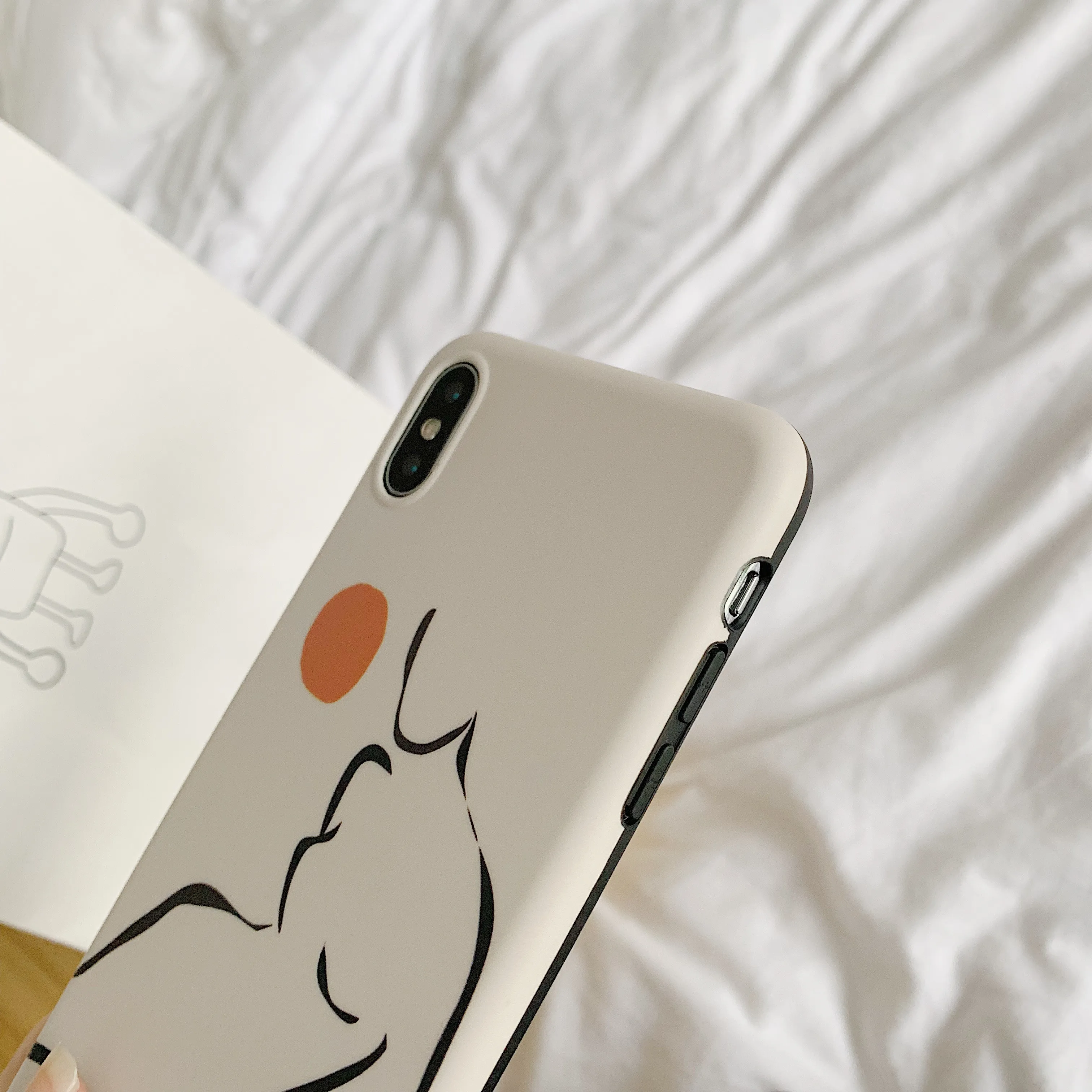 Силиконовый чехол для iphone 7 8 6 6S Plus с абстрактным рисунком девочек Модный мягкий X