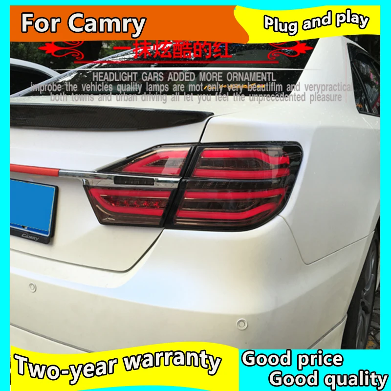 Автомобильный Стайлинг светодиодный задний фонарь светильник для Toyota Camry 2015 2016