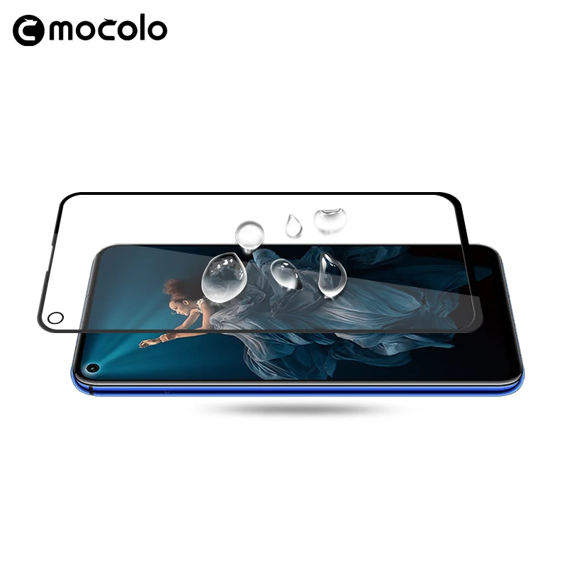 Стеклянная пленка Mocolo для Huawei Honor 20 Защитная экрана полное покрытие PRO из