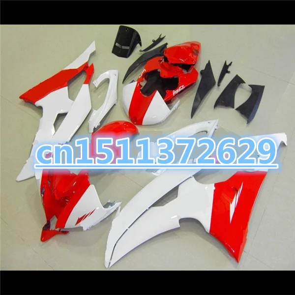 

YZFR6 2008-2012 R6 YZF600-R6 08 09 10 11 12 YZFR6 Nice red white black color