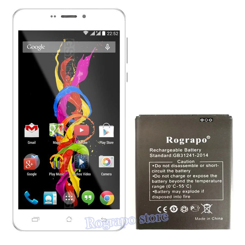 Новый Сменный аккумулятор AC59Ti для Archos 59 с титановыми элементами|Аккумуляторы