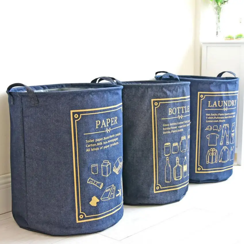 Новая Большая ковбойская корзина для белья корзины хранения одежды Домашний