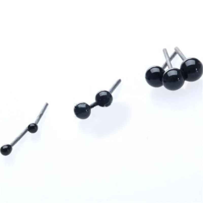 Оптовая продажа 100 шт./компл. стеклянные глаза 2/3/4 мм игла для валяния плюшевые