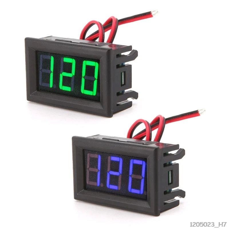 

AC 70-500V Digital Voltmeter LED Display Panel 2 Wire Volt Voltage Test Meter