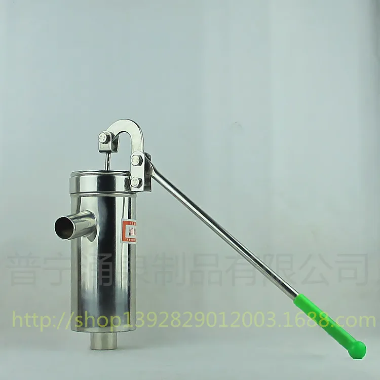 Прямая трубка насос из нержавеющей стали ручной распределитель воды масляный