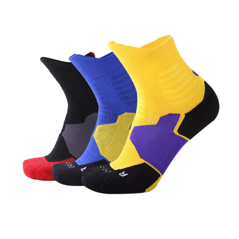 

Профессиональный Баскетбол носки впитывающие пот дышащие нескользящие спортивные носки толстые хлопчатобумажные мужские носки Открытый ...