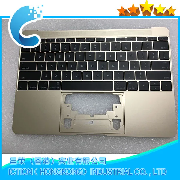 Оригинальный чехол 2015 для Macbook Pro Retina 12 дюймов A1534 с клавиатурой из США верхний