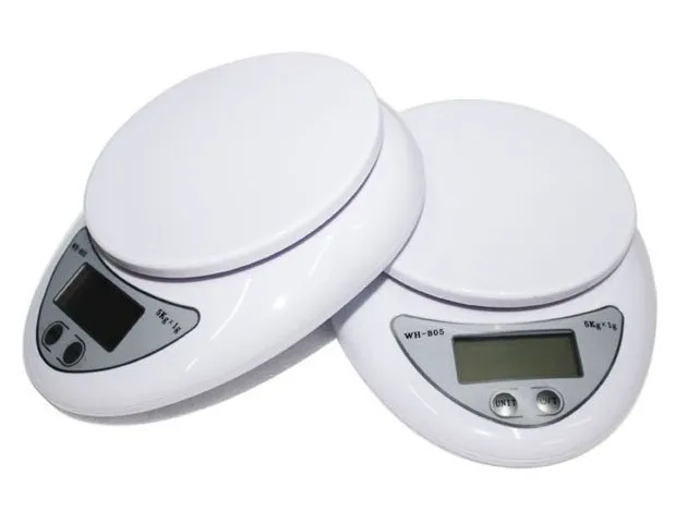 Цифровые кухонные весы B05 брендовые электронные 5000 г 5 кг 1 с ЖК-дисплеем для еды