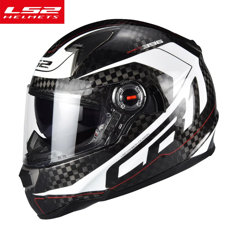 Ls2 ff396 Полнолицевой мотоциклетный шлем двойной козырек одобренный ECE|ls2 ff396|helmet