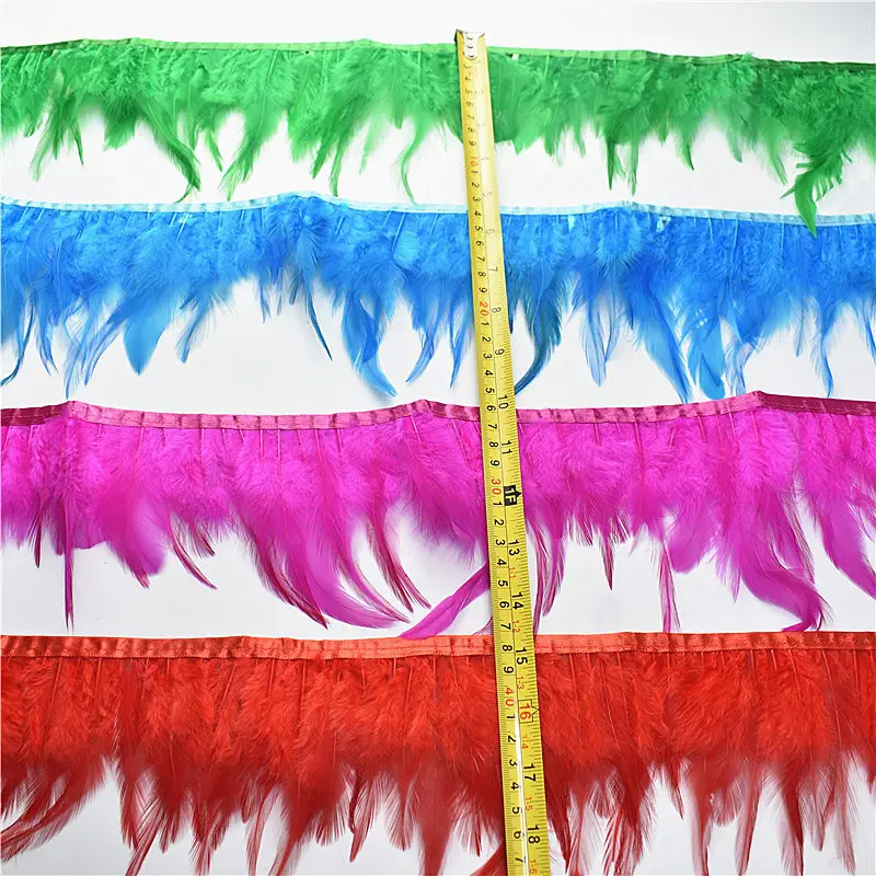 Новое естественное окрашивание пера фазана украшение лентами 5yards10yards 8 10 см DIY