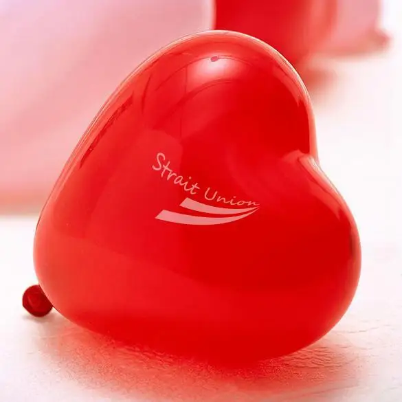 New 50 PCS Assorted Colors Wedding Celebration Heart-shaped Latex Balloons |