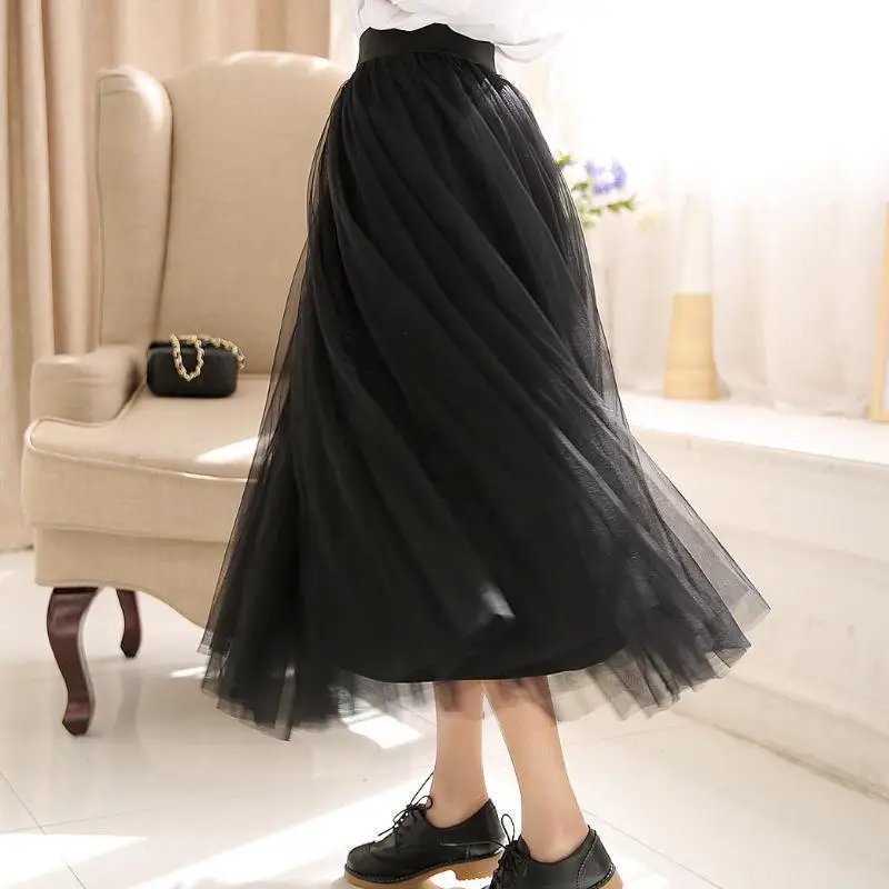 NFIVE Brand 2018 Women Jacobs Long Skirts Korean Summer New Lace Stitching High Waist Fashion Quality Solid Color A Word Skirt | Женская