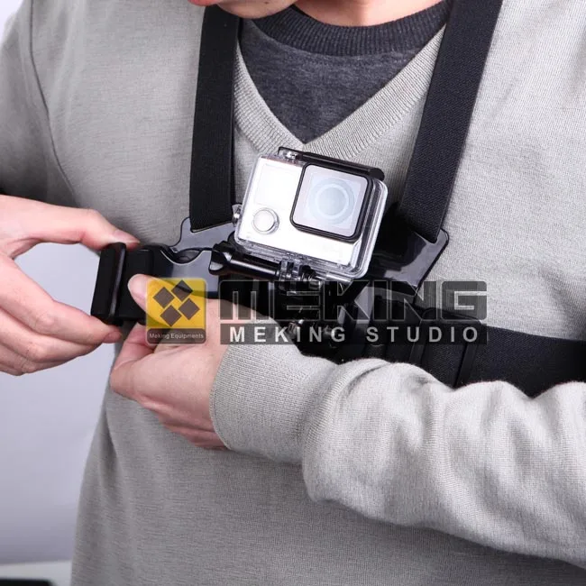 Gopro Регулируемая Младший Chesty Гора Жгут Грудь Корпуса Ремешок Ремень с j-крюк