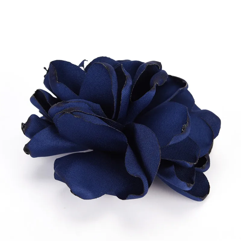 

Girls Big Rose Flower Elastics Hair Bands Holders Rubber Women Kawaii Cute Tie Gum Fabric Headwear Accessories Hot Sale