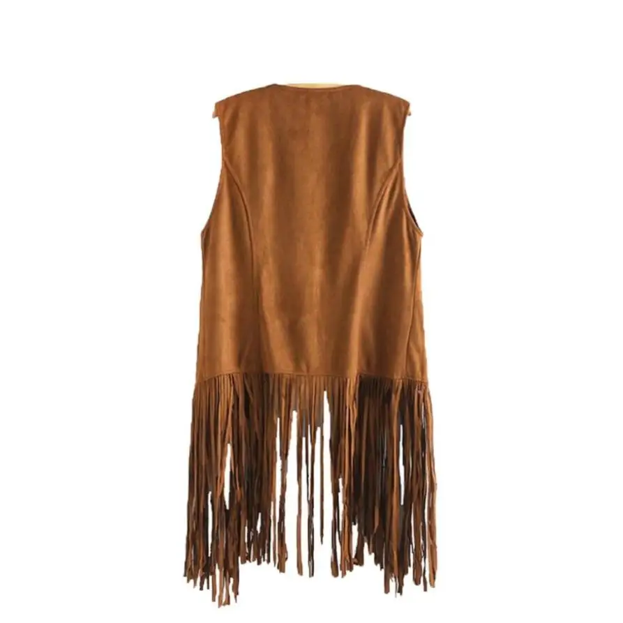 Новинка 2018 женский осенне-зимний Кардиган из искусственной замши в этническом