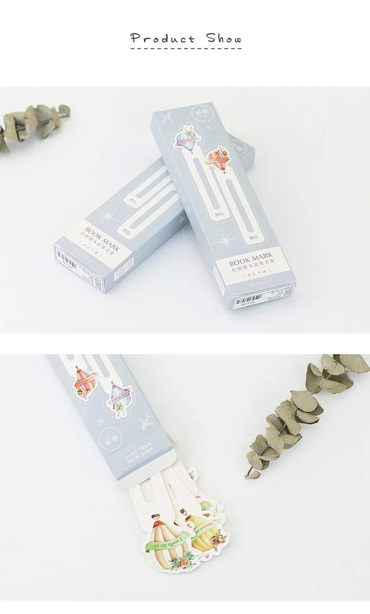 30 шт. Kawaii шар Bookmarks для книг прекрасный держатель страницы маркер Памятка свежие школьные офисные принадлежности papeleria FC394