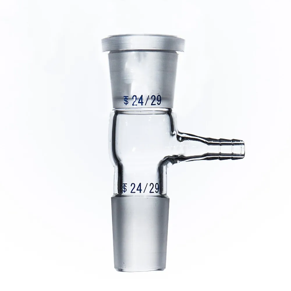 

24/29,Glass Straight Tube Vacuum Take-off Adapter,Gas Inlet Adapter