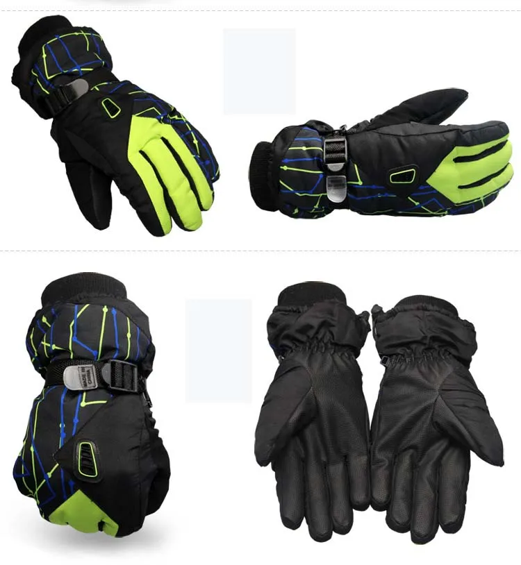 Glv866 обувь для мужчин и женщин открытый термальный лыжные Перчатки утолщение флис