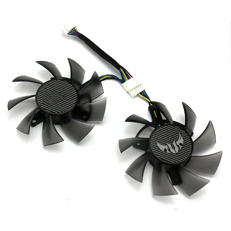 Оригинальный охлаждающий вентилятор для видеокамеры ASUS TUF GTX 1660 1660TI FD8015U12D DC12V