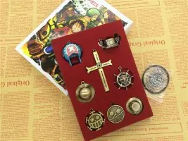 Аниме один кусок Зоро Пряжка ножа с ножнами меч оружие брелок ожерелье Брошь для