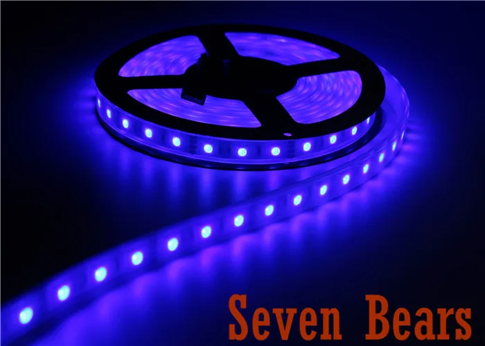 Водонепроницаемая светодиодная лента IP67 5 м/лот водонепроницаемая 5050 RGB 300 12 В