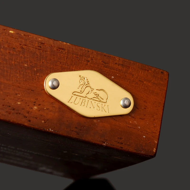 LUBINSKI роскошь ложка в форме метал мербау Вуд сигары пепельница|ashtray|ashtray cigarashtray metal