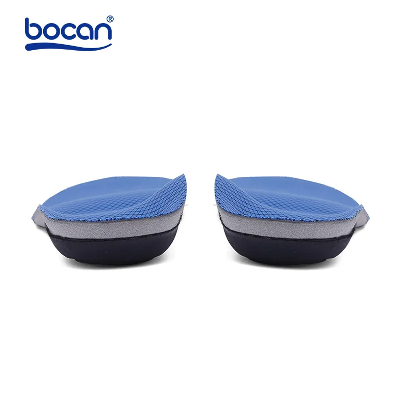 Bocan Orthopedic insoles for flat foot arch support shock absorption for 2 sizes shoe insole for 6009