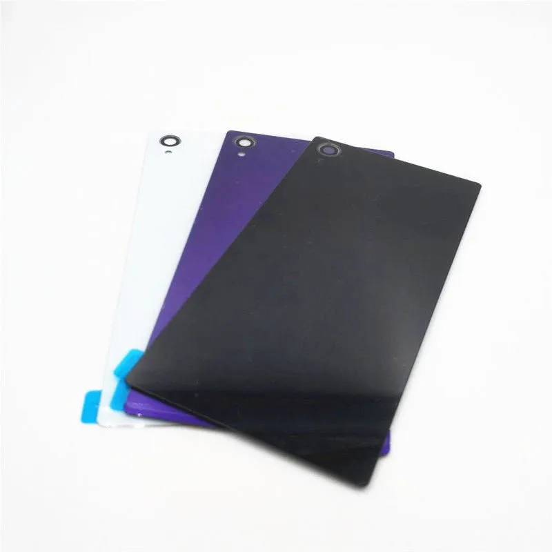 Задний Стекло задняя Корпус Крышка для sony Xperia Z1 L39H C6902 C6903 C6905 C6906 Батарея запасная